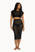 PQ Swim Black Renee Crop Top